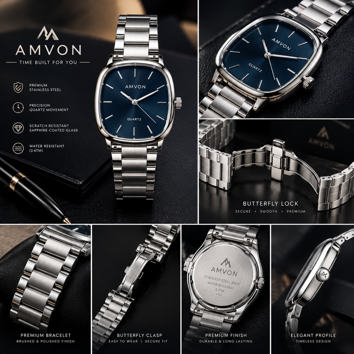 AMVON Noir Square